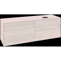 Villeroy & Boch V&B Waschtischunterschrank Collaro 160x54,8x50cm, WT rechts, white oak