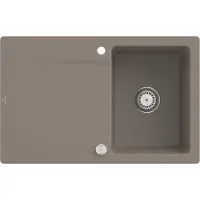 Villeroy & Boch Keramikspüle 333402TR, Siluet 45 Einbauspüle - inkl.