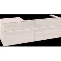 Villeroy & Boch V&B Waschtischunterschrank Collaro 160x54,8x50cm, WT r, LED 12W, wh. Oa