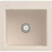 Villeroy & Boch Keramikspüle 33151FFU, Subway 50 S flat Flächenbündige Spüle - inkl.