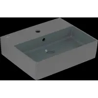 Villeroy & Boch V&B Waschtisch Memento 2.0 50x42cm, Hahnl., m ÜL, graphite C-plus