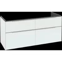 Villeroy & Boch Subway 3.0 Waschtischunterschrank 127,2 cm, 4 Auszüge, ohne LED-Beleuchtung