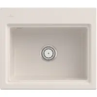 Villeroy & Boch Keramikspüle 336A01KR, Subway Style 60 S Einbauspüle - inkl.