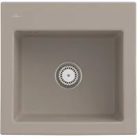 Villeroy & Boch Villeroy&Boch Spülbecken, Küchenspüle Subway 50 S Almond 525x510mm, Unterschrankbreite 50cm