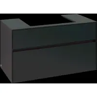 Villeroy & Boch V&B Waschtischunterschrank Collaro 100x54,8x50cm, WT mittig, volcano black