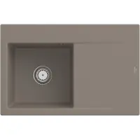 Villeroy & Boch Keramikspüle 334801TR, Subway Style 45 Einbauspüle - inkl.