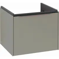 Villeroy & Boch Subway 3.0 Waschbeckenunterschrank, LED-Beleuchtung, 1 Auszug, 523x429x448mm, C579L1VM