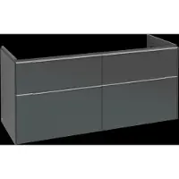 Villeroy & Boch V&B Waschtischunterschrank Subway 3.0 127,2x56,6x47,8cm, o LE/Gr AL gl, graph.