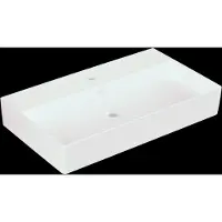 Villeroy & Boch V&B Waschtisch Memento 2.0 80x47cm, Hahnl., o. ÜL, st. white C-plus
