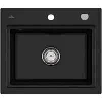 Villeroy & Boch Keramikspüle 336602J0, Subway Style 60 S Einbauspüle - inkl.