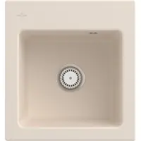 Villeroy & Boch Keramikspüle 678101FU, Subway 45 XS Einbauspüle - inkl.