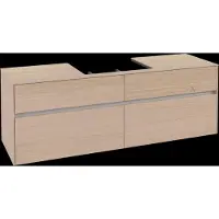 Villeroy & Boch V&B Waschtischunterschrank Collaro 160x54,8x50cm, WT mittig, nordic oak