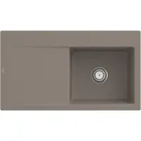 Villeroy & Boch Keramikspüle 335101TR, Subway Style 50 Einbauspüle - inkl.