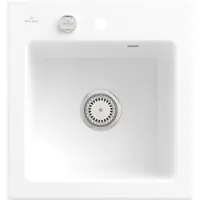 Villeroy & Boch Keramikspüle 678102R1, Subway 45 XS Einbauspüle - inkl.