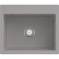 Villeroy & Boch V&B Einbauspüle SUBWAY 60 S FLAT 565x475mm Handbet fossil
