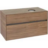 Villeroy & Boch V&B Waschtischunterschrank Collaro 100x54,8x50cm, WT rechts, kansas oak