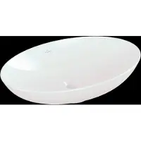 Villeroy & Boch Loop & Friends Aufsatzwaschtisch oval 62 x 42 cm ohne Überlauf