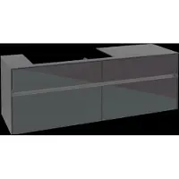 Villeroy & Boch V&B Waschtischunterschrank Collaro 160x54,8x50cm, WT l, LED 12W, glo Gr