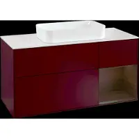 Villeroy & Boch V&B Waschtischunterschrank FINION 1200x603x501 Abdpl wh Reg Wln Ve/Peony