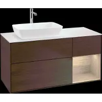 Villeroy & Boch F811PCGN Waschbeckenunterschrank Finion F81