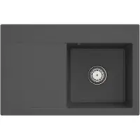 Villeroy & Boch Keramikspüle 334701i4, Subway Style 45 Einbauspüle inkl.