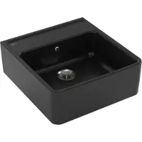 Villeroy & Boch Spülstein Einzelbecken in Chromite