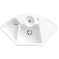 Villeroy & Boch Keramikspüle 670802R1, Solo Eck Eckspüle - inkl.