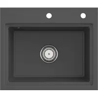 Villeroy & Boch Keramikspüle 33661Fi4, Subway Style 60 S Flat Flächenbündige Spüle - inkl.
