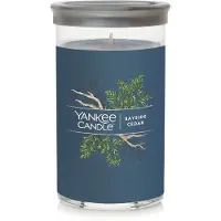 Yankee candle Bayside Cedar Signature Stumpenkerze, mittelgro , 404 ml