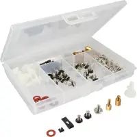 InLine PC-Schraubenset, 96-teilig, für PC-Montage, 85 x 120 x 20 mm, 100 g, 85 mm, 120 mm, 20 mm, 96 Stück(e)