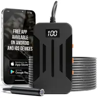 Strex Endoskopkamera 10M - Android/IOS - IP68 Wasserdicht - 1080P HD - LED-Beleuchtung - Endoskop - Inspektionskamera - Boroskop - Inspektion mit Telefon