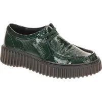 Clarks Shoes TORHILL BEE Damenschuhe - bequeme Schnür- Halbschuhe grün