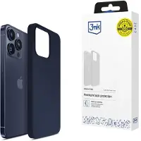 3mk Protection Silicone Case iPhone 16 Pro Max 6.9" granatowy/dark navy