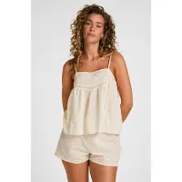 Hunkemoller Pyjama Short Weiß