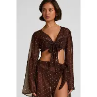 Hunkemoller Strand Top Algarve Braun