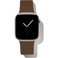 IDEAL OF SWEDEN Silikon-Armband 44/45/46/49mm, S-M Mocha Mousse