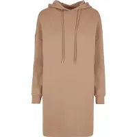Urban Classics A-Linien-Kleid "Damen Ladies Organic Oversized Terry Hoody Dress" 1 Stk. tlg.