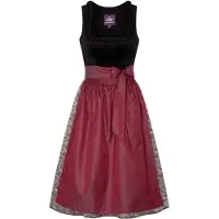 Spieth & Wensky Dirndl "Gloria" feines Samtoberteil