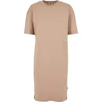 Urban Classics A-Linien-Kleid "Damen Ladies Organic Oversized Slit Tee Dress" 1 Stk. tlg.