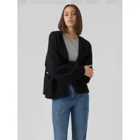 Vero Moda Strickjacke Maybe 10273101 Schwarz Oversize