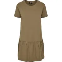 Urban Classics A-Linien-Kleid "Damen Ladies Valance Tee Dress" 1 Stk. tlg.
