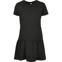 Urban Classics A-Linien-Kleid "Damen Ladies Valance Tee Dress" 1 Stk. tlg.