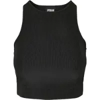 Urban Classics Crop Top ärmelloses T-shirt