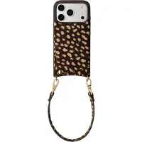 Selencia Apple iPhone 17 Pro Max Hülle - Echtes Leder - - Backcover/Hülle mit Band/Hard Case - Bunt