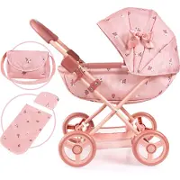 Bayer – Puppenwagen Cosy – Pink/Gold
