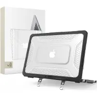 TechProtection Etui KEVLAR PRO MACBOOK NEO 13 2026 MATTE BLACK/CLEAR