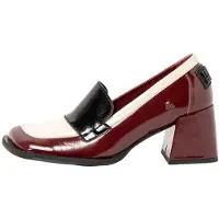 Art für Damen. 117051167003_008 Lederschuhe 1705 Verona rot (39), 5 bis 8 cm, Keine, Lässig, Klassisch