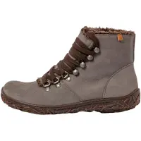 El naturalista für Damen. 254561110005_039 Lederstiefeletten N5456 grau (37), Wohnung, Schnürsenkel, Lässig