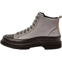 Art Unisex. 1189511GB003_039 Stiefelette 1895 Birmingham grau (44), Wohnung, Schnürsenkel, Lässig, Nylon