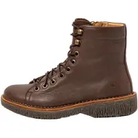 El naturalista für Damen. 255724ZJ0005_012 Lederstiefeletten N5572 Volcano mittelbraun (39), Wohnung, Reißverschluss, Lässig